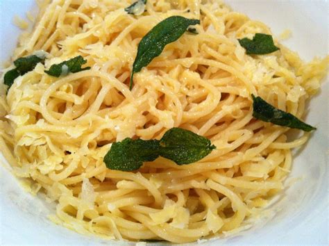 Girl About Town Herbalicious Sage Burnt Butter Spaghetti