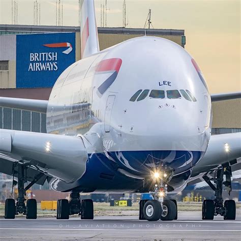 Photo By Dhaviationphotography ・・・ British Airways Super Jumbo The