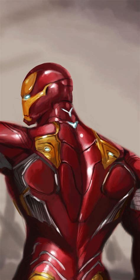 1080x2160 Iron Man Mark 50 Suit Avengers Infinity War One Plus 5t Hd