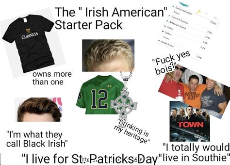 The Irish American Starter Pack Rstarterpacks