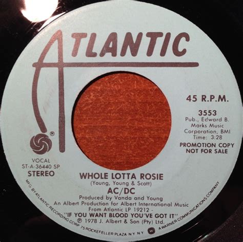 ac dc whole lotta rosie 1978 vinyl discogs