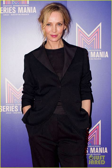 Uma Thurman Gets Chic For Series Mania Festival In France Photo