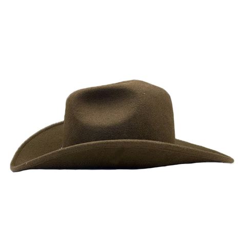 Rockmount Crushable Brown Felt Magic Pinch Western Cowboy Hat