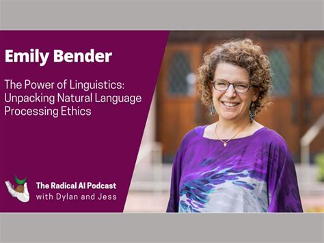 radical ai podcast featuring emily bender ΑΙhub