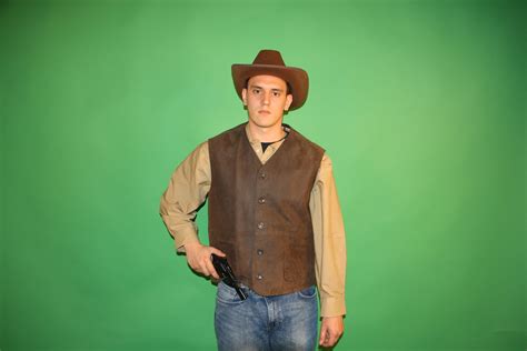 Cowboy mugshot.