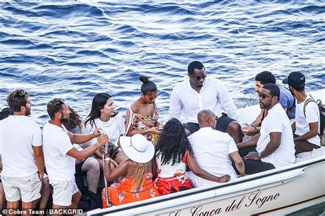 P Diddy Cozies Up To Steve Harveys Step Daughter Lori As He Joins Then