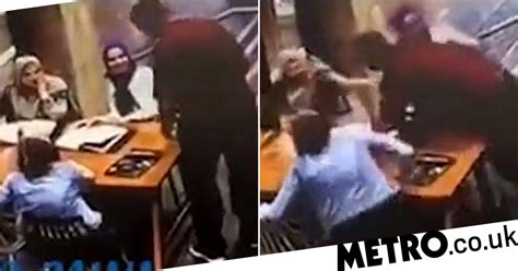Pregnant Muslim Woman Attacked By Stranger Who Launched At Her In Cafe