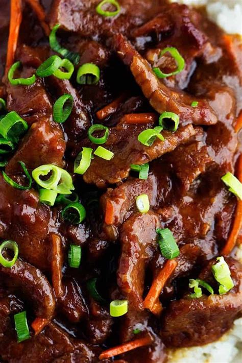 Add the marinade ingredients and, using your hands, massage the pieces until they are evenly coated, then add the cornflour and rub it into the. Slow Cooker Mongolian Beef | The Recipe Critic