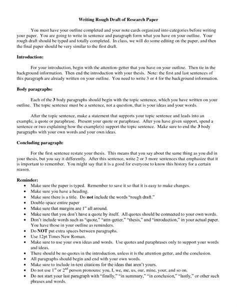 Argumentative essay writing is one common academic assignment that almost every student will get to draft. 017 Essay Draft Example Best Photos Of Types Outlines And ...