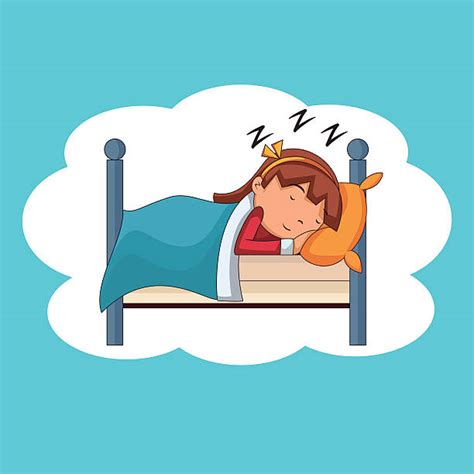 Royalty Free Sleeping Woman Bed Clip Art Vector Images And Illustrations