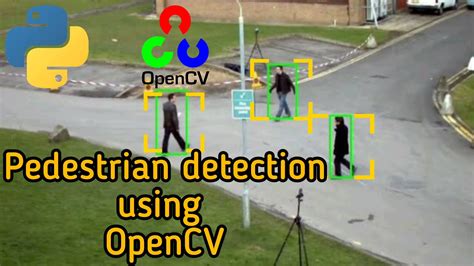 How To Perform Pedestrian Detection Using Opencv Youtube