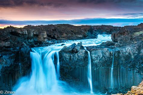 The Aldeyjarfoss Waterfall Juzaphoto