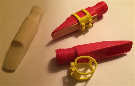 3d printed tenor saxophone mouthpiece instructables