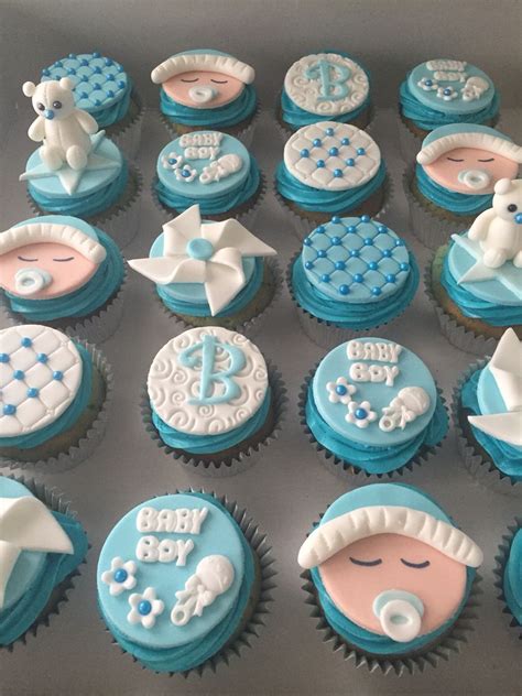 70 baby shower cakes and cupcakes ideas for girls and boys. Babyshower Cupcakes | Baby shower cupcakes for boy, Baby ...
