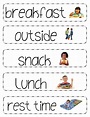 Preschool daily schedule template - kesilliquid