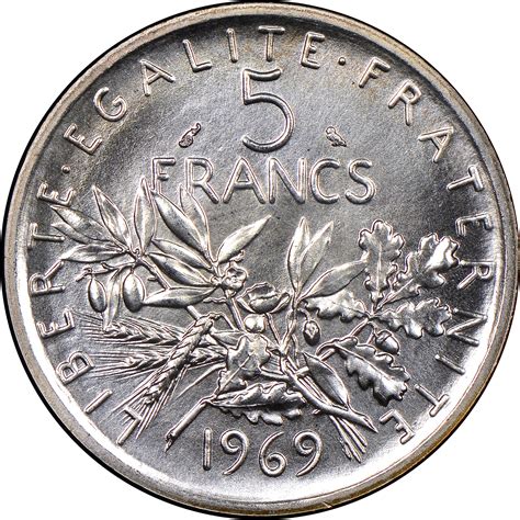 France 5 Francs Km 926 Prices And Values Ngc