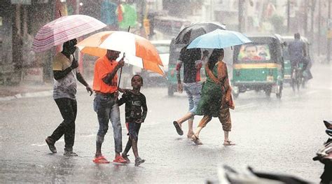 light rain brings mercury down in parts of maharashtra mumbai news the indian express