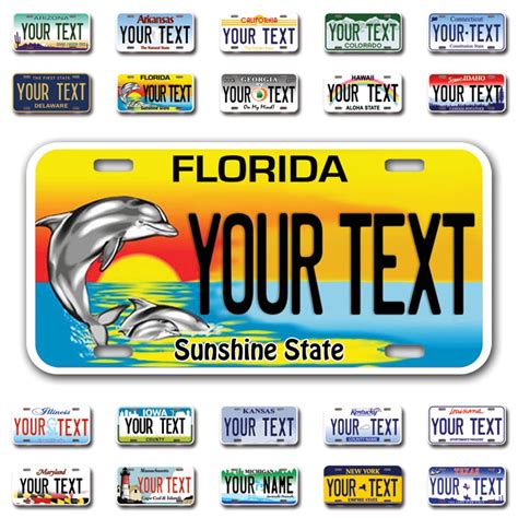 Florida Personalized License Plate Ubicaciondepersonascdmxgobmx