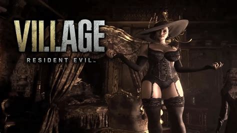 Resident Evil 8 Sexy Lingerie Lady Dimitrescu Mod 18 Cenas Dublado Pt