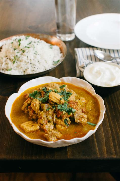 When the chicken has all been browned, add the ginger, garlic, chili pepper and 1/2 cup of the chicken broth to the saucepan. Pressure Cooker Recipe: Kerala Coconut Chicken Curry | Kitchn