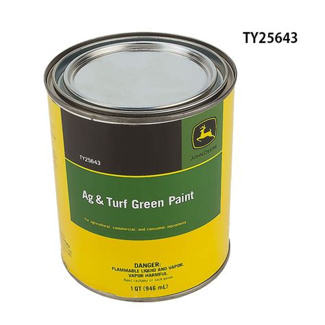 John Deere Green Paint Quart Can Ty25643