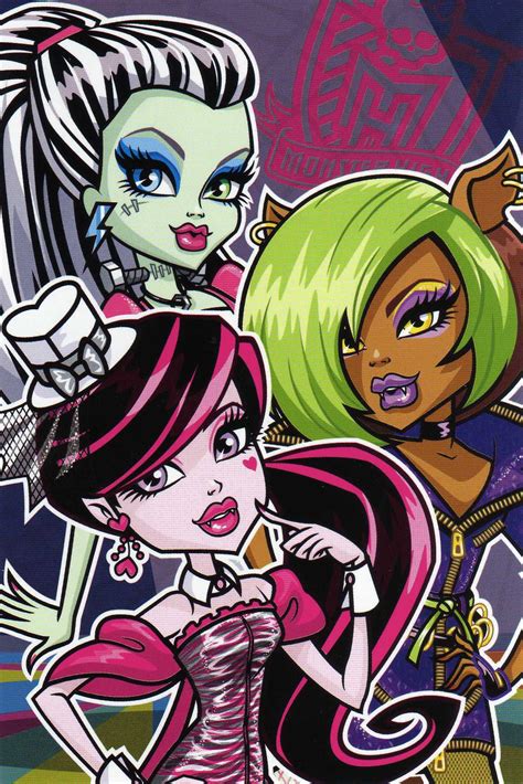Frankie Draculaura And Clawdeen Monster High Photo 26105447 Fanpop
