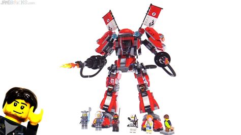 おもちゃ・ Lego Ninjago Movie Fire Mech 70615 Building Kit 944 Piece小学生人気