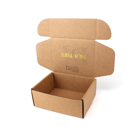 Yilucai Custom Printed Corrugated Shipping Box Carton Packaging Box