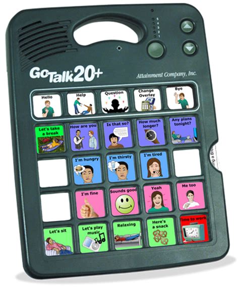 Gotalk 20 Communication Device Assistive Technology Autism
