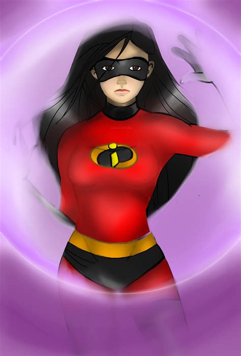 Violet Parr Fanart By Lucscarvalho On Deviantart