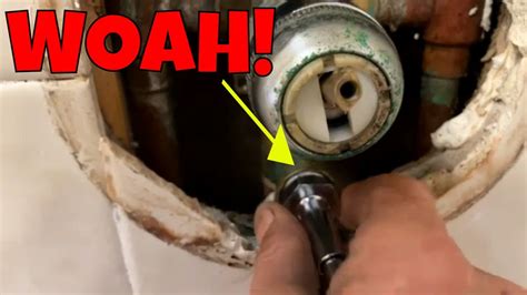 HOW TO REBUILD AN OLD DELTA TUB SHOWER VALVE WITH DIVERTER YouTube