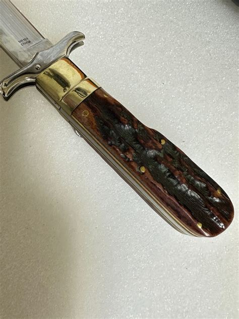 Marbles Mr101 Stag Folding Bowie Hunting Knife Ebay