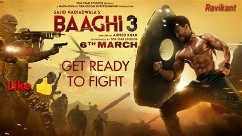 Get Ready To Fight Song - Get ready to fight song with lyrics (BAAGHI 3) - YouTube