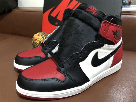 Nike Air Jordan 1 Retro High Og Bred Toe 黑頭 黑紅aj1 555088 610 Yahoo奇摩拍賣