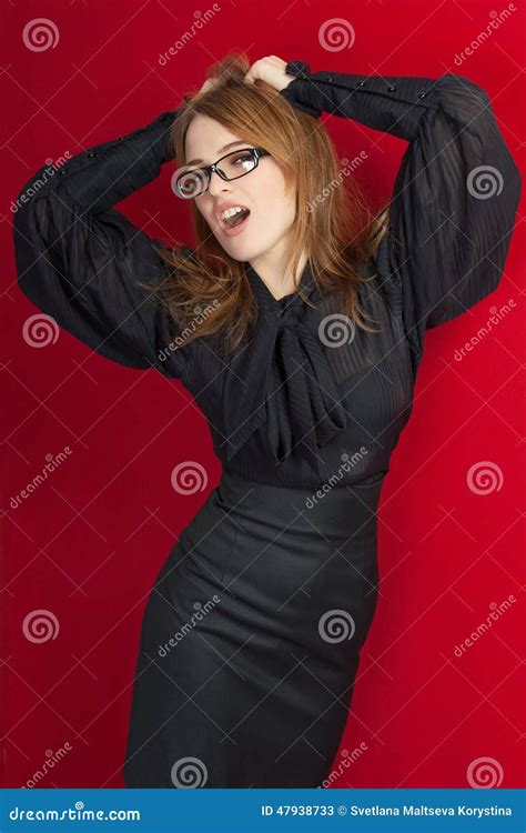Beautiful Girl Screaming Stock Image Image Of Concepts 47938733