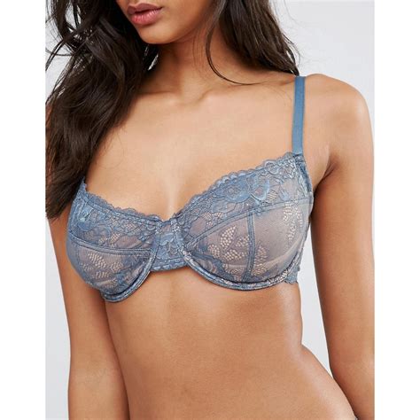 Asos Fuller Bust Ria Basic Lace Mix Match Underwire Bra Bra Her