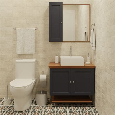 Banheiros Pequenos Inspira Es Dicas E Projetos Leroy Merlin