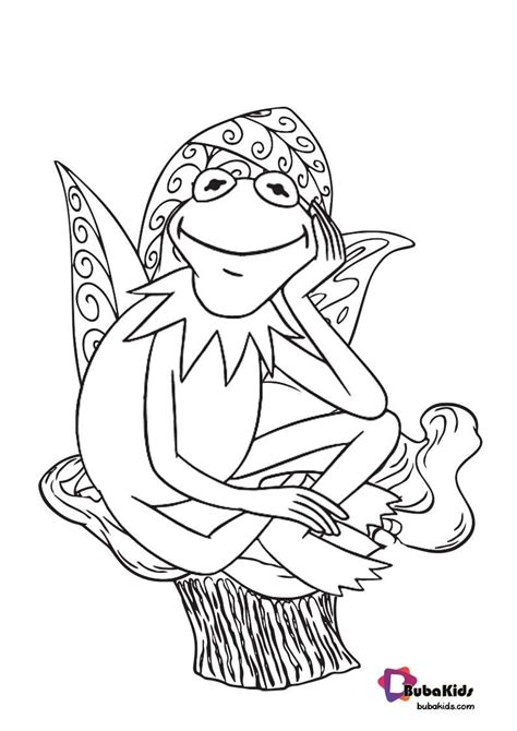 Kermit The Frog Coloring Pages To Print George Mitchells Coloring Pages