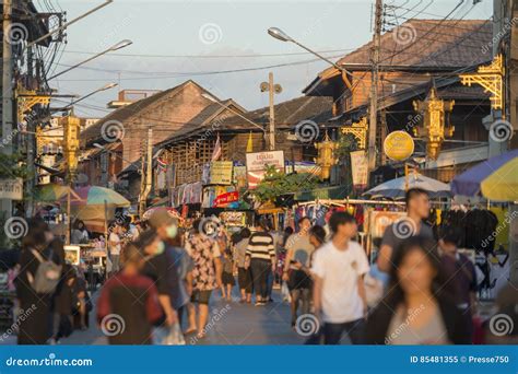 Thailand Lampang City Nightmarket Editorial Image Image Of Thailand