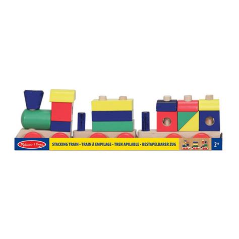 Melissa And Doug Wooden Stacking Train Educational Toys Online