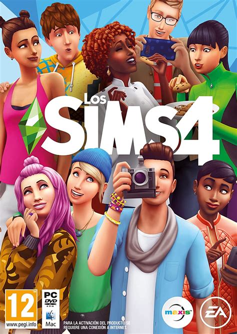 Los Sims 4 Standard Edition Pcmac Videojuegos Caja Con Código De Descarga Castellano