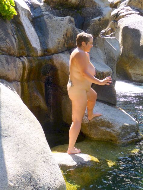 Bbw Celestewoodrow Nude By The Creek Shesfreaky