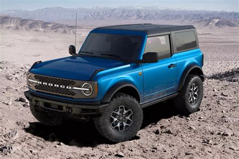 Configurations For 2021 Ford Bronco Sport