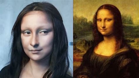 Chinese Makeup Artist Transformed Herself Into Mona Lisa Youtube