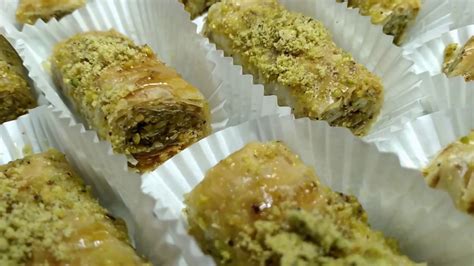 Baklava Aux Pistaches Facile Faire Youtube