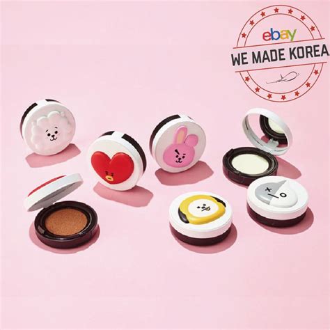 Bts Bt21 X Vt Cosmetic Real Wear Makeup Cushion 4types K Pop Authentic