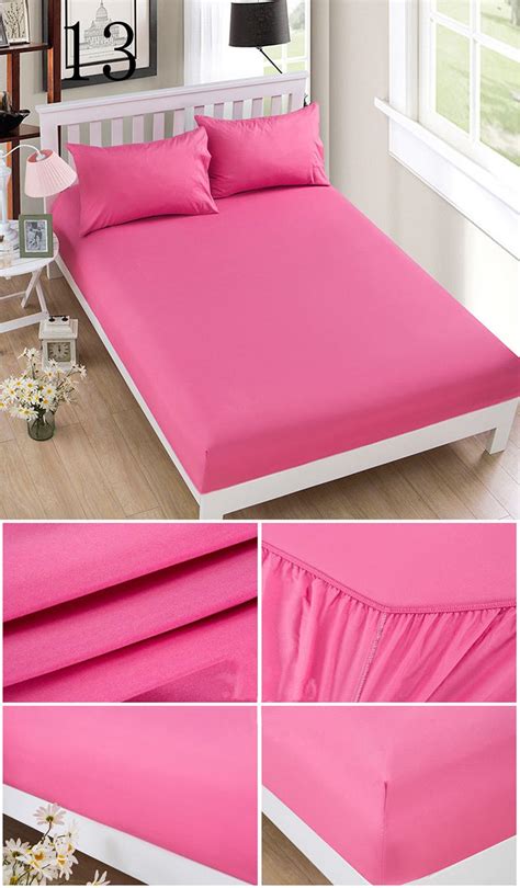 New Smooth Mattress Cover Anti Mites Mattress Pad Bed Cover Waterproof Bed Sheet Bed Bug Proof