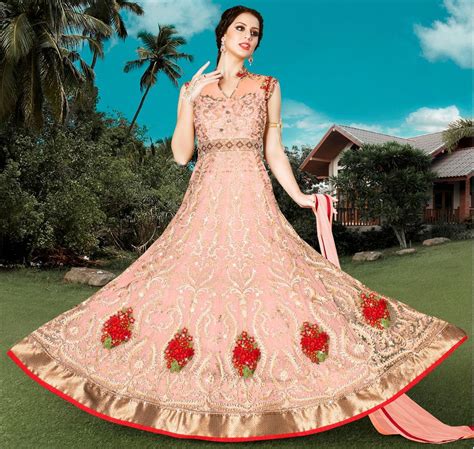 Pin By Ishtiaq Pathan On Traditional Indian Womens Clothing Pink Anarkali Suits Anarkali