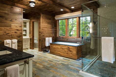 How To Create A Rustic Bathroom In Your Log House