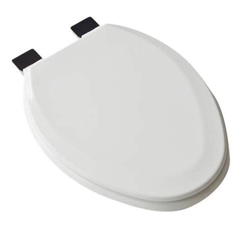Premium Molded Elongated Wood Toilet Seat With Oil Rubbed Bronze Hinge